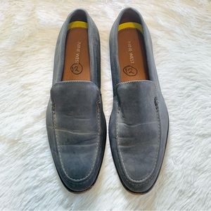 🎉 3for$20 Nine West Men’s casual blue-gray loafers size 12